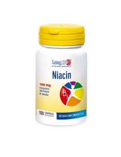 Niacina: Integratore Metabolismo Energetico - LongLife